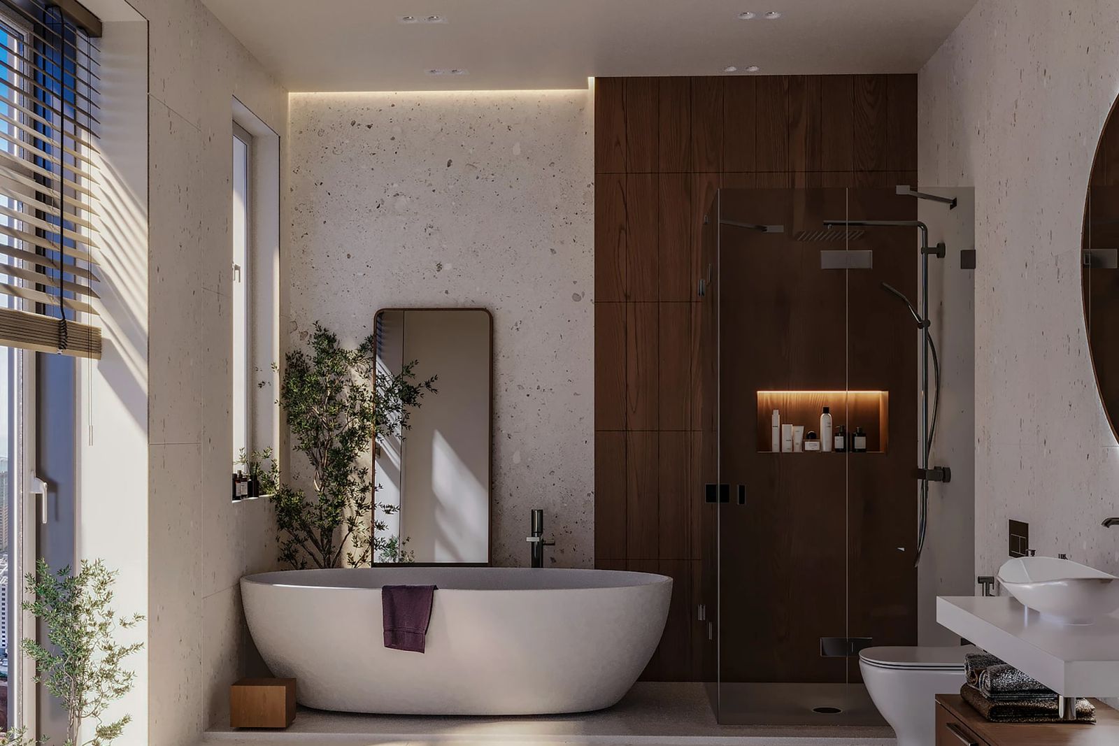 Modern bathroom design inspiration