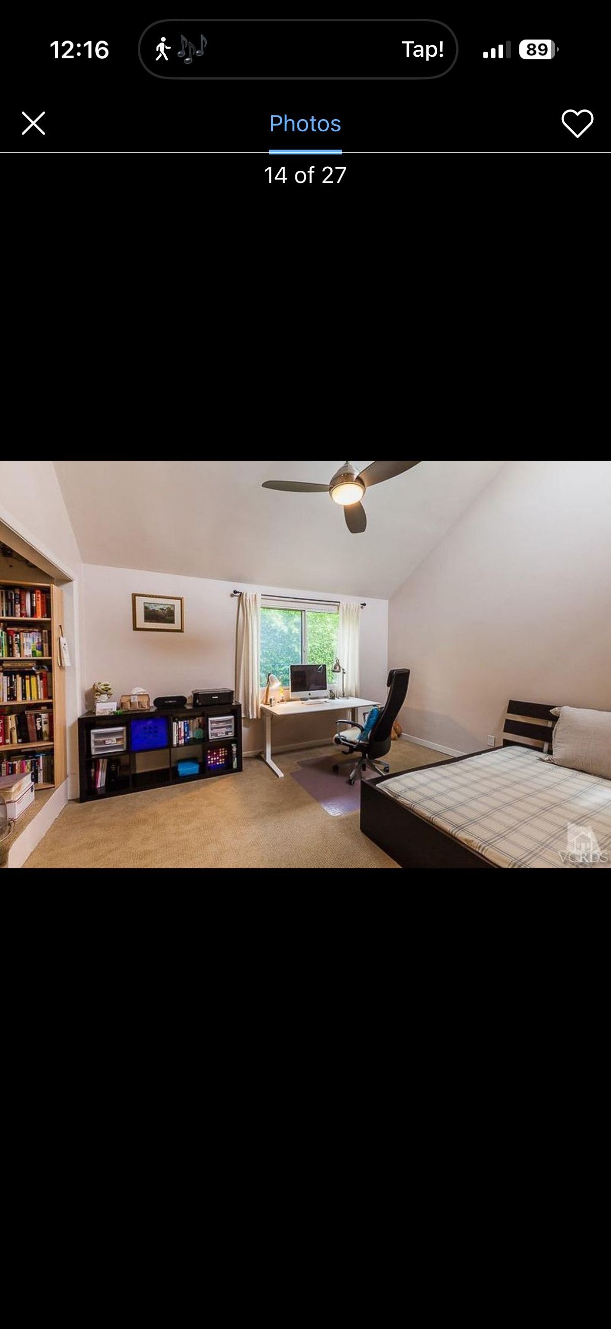 Bedroom office